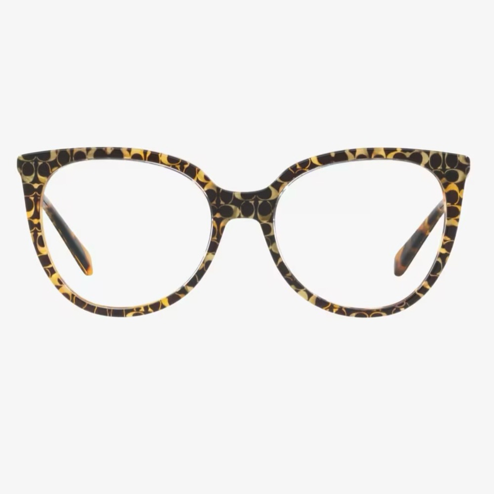 Coach HC6125
Spotty Tortoise Signature C
Size: 53-18-140
Women’s Eye Glasses